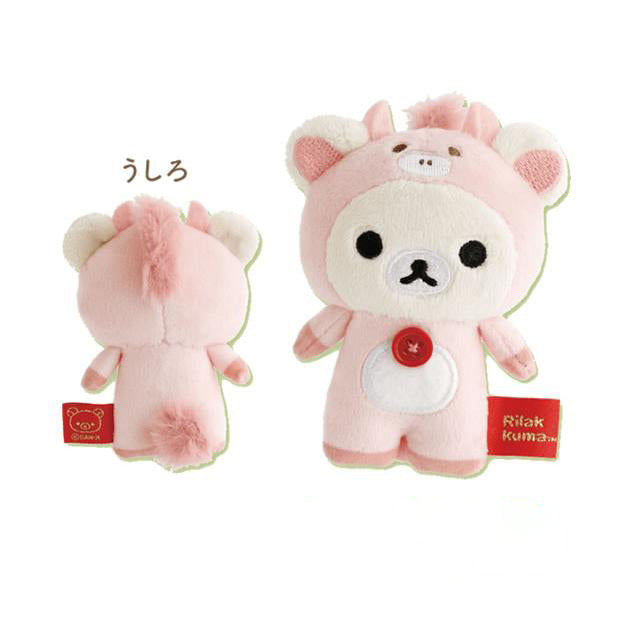 산엑스 리락쿠마 말의해 디자인 테노리인형 4종 랜덤