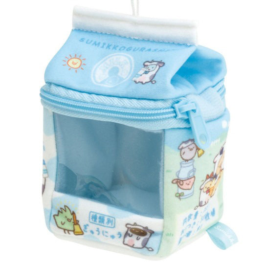 스밋코구라시 외출 스밋코 우유모형 파우치