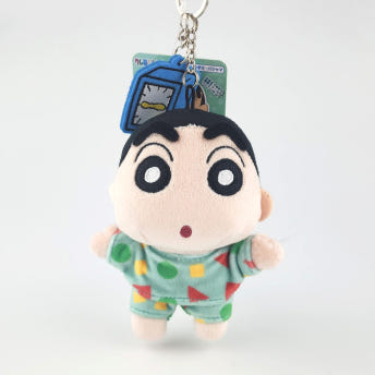 짱구는 못말려 자수 참 포함 인형 키링 키홀더