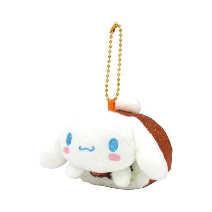 산리오 시나모롤 스시 마스코트 캘리포니아 롤 키홀더 키링
