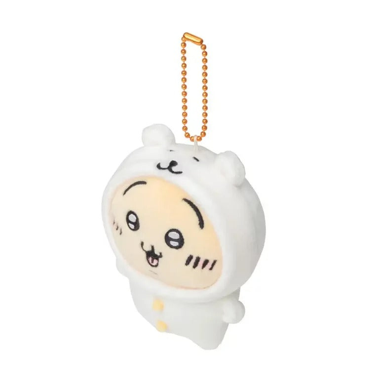 나가노 곰을 입은 치이카와 마스코트 키링 우사기