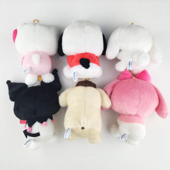 산리오 미니 마스코트 인형 친구와 함께