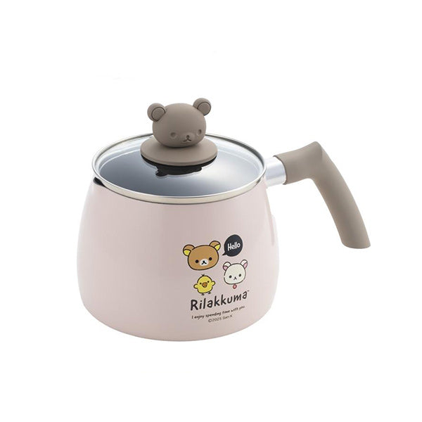 산엑스 리락쿠마 i enjoy spending time IH대응 한손 냄비 포트