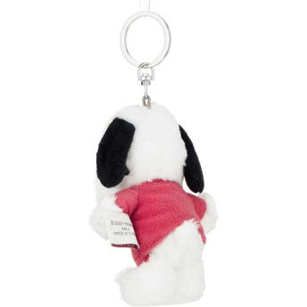 스누피 쁘띠 후와 마스코트 봉제 인형 조 쿨 키홀더 키링