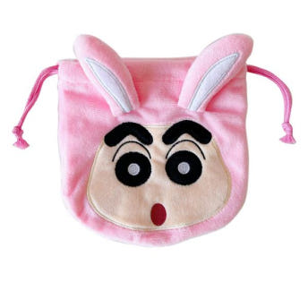 짱구는못말려 캐릭터 조리개 파우치