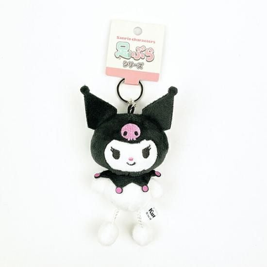 산리오 캐릭터즈 다리 흔들흔들 시리즈 키체인 마스코트 봉제 인형 키홀더 키링