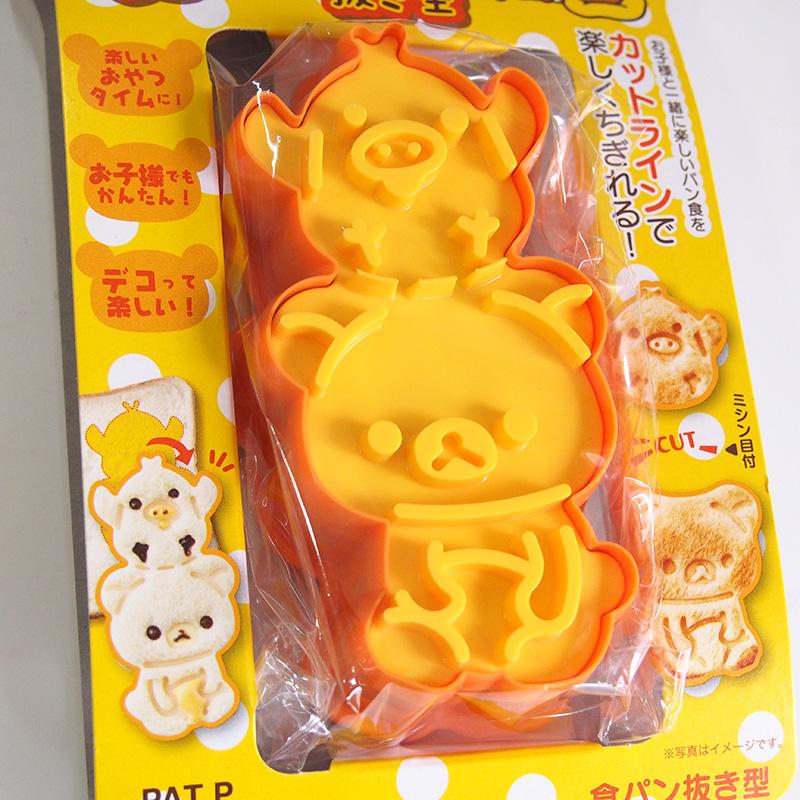 리락쿠마 식빵 스틱 커터 세트