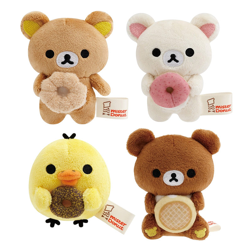 리락쿠마 X 미스터 도넛 손바닥 인형 테노리인형