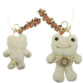 피클스 더 프로그 개구리 베이지 핑크 인형 피클 마스코트 인형 캐릭터 키링 키홀더 장식