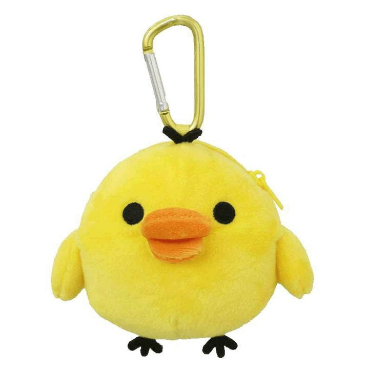 리락쿠마 카라비너 부착 마스코트 인형 파우치