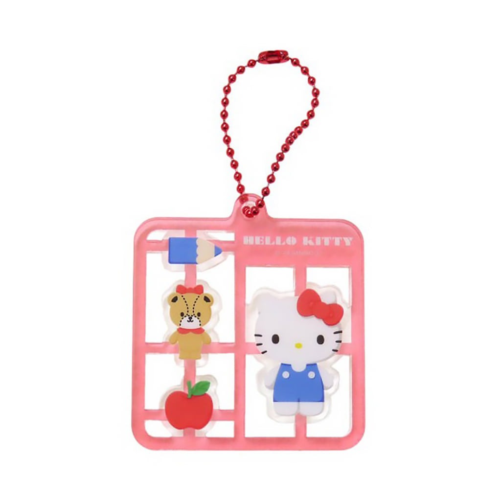 산리오 캐릭터즈 플라스틱 모델 풍 키홀더