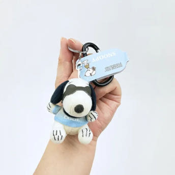 피너츠 스누피 마스코트 인형 그라데이션 조 쿨 키홀더 키링