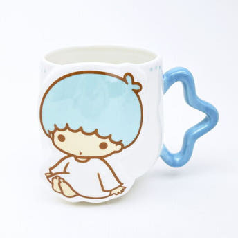 산리오 리틀트윈 스타즈 페어 머그컵 자기컵 캐릭터굿즈 키키 라라
