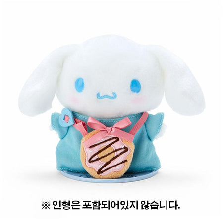 입고완료 산리오 피탓토 프렌즈 S 인형옷 티셔츠·도넛백 세트 1-4-5