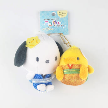 산리오 캐릭터즈 니코누이 마그넷 자석 서로 붙는 키홀더 2개 세트