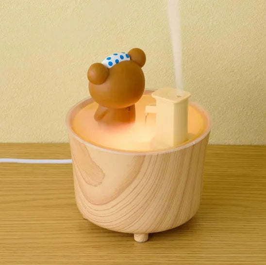 산엑스 리락쿠마 온천 룸라이트 가습기 습도조절 인테리어 소품