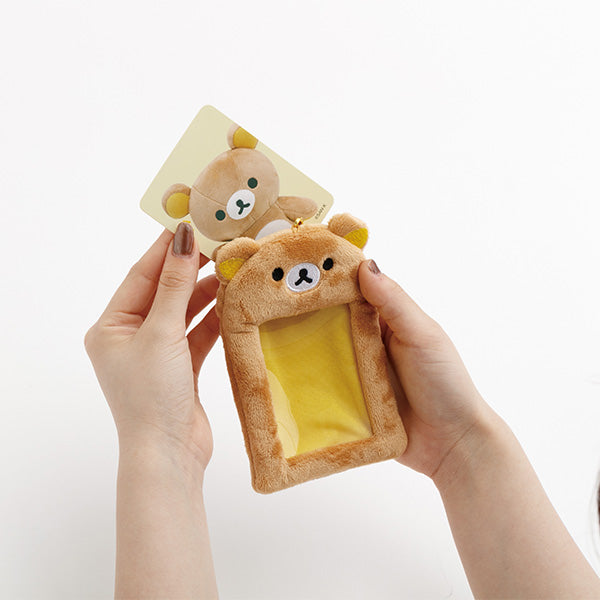 리락쿠마 인형 포토 키홀더 키이로이토리 차이로이고쿠마