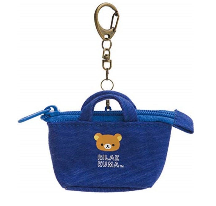 리락쿠마 언제라도 함께 시리즈 배낭 가방 미니 키홀더 키링