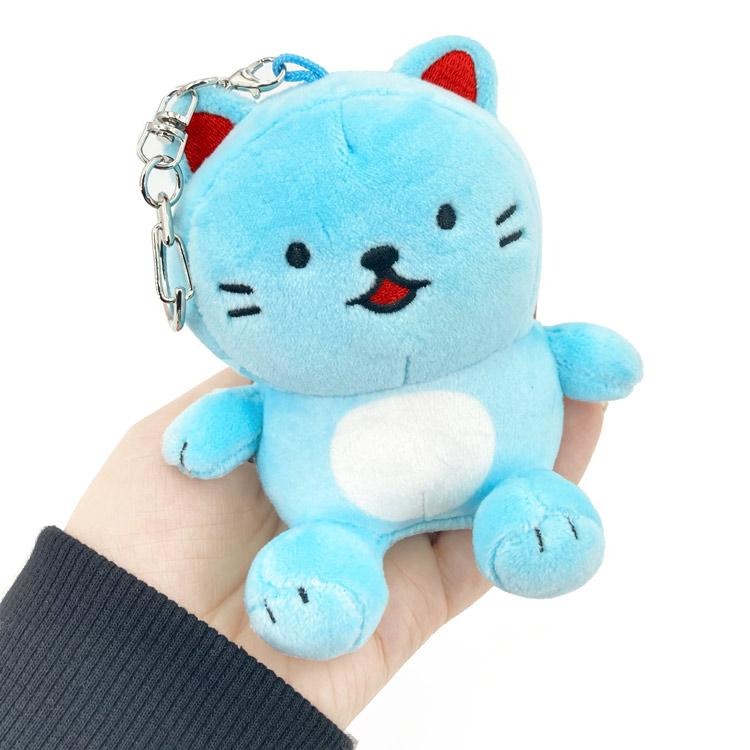 모리나가 라무네 50주년 기념 라무네코 마스코트 키홀더 키링