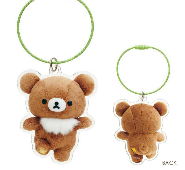 리락쿠마 에란데코 아크릴 키홀더