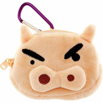 짱구는 못말려 카라비너 미니 파우치 마스코트 인형 키링 키홀더