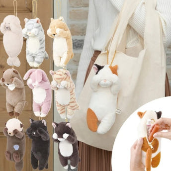 귀여운 동물 인형키링 캐릭터열쇠고리 미니 파우치 키링