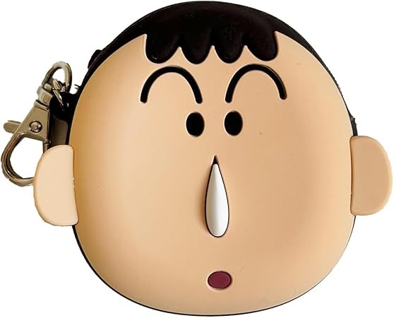 짱구 실리콘 페이스 파우치