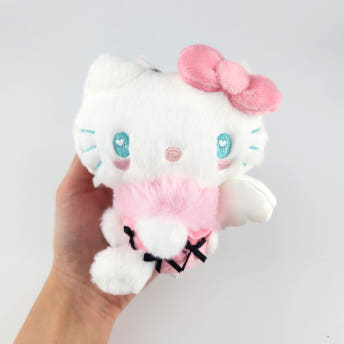 산리오 헬로키티 민트엔젤 인형 마스코트 홀더 키홀더 키링