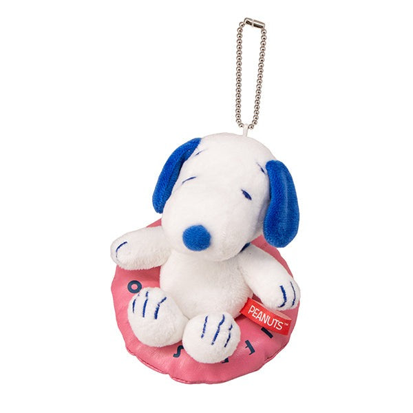 나카지마 코퍼레이션 피넛츠 칠 라이프 스누피 마스코트 인형 키홀더 키링