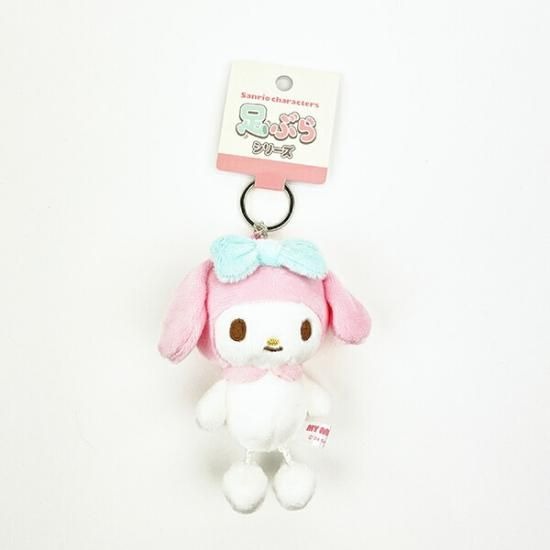 산리오 캐릭터즈 다리 흔들흔들 시리즈 키체인 마스코트 봉제 인형 키홀더 키링