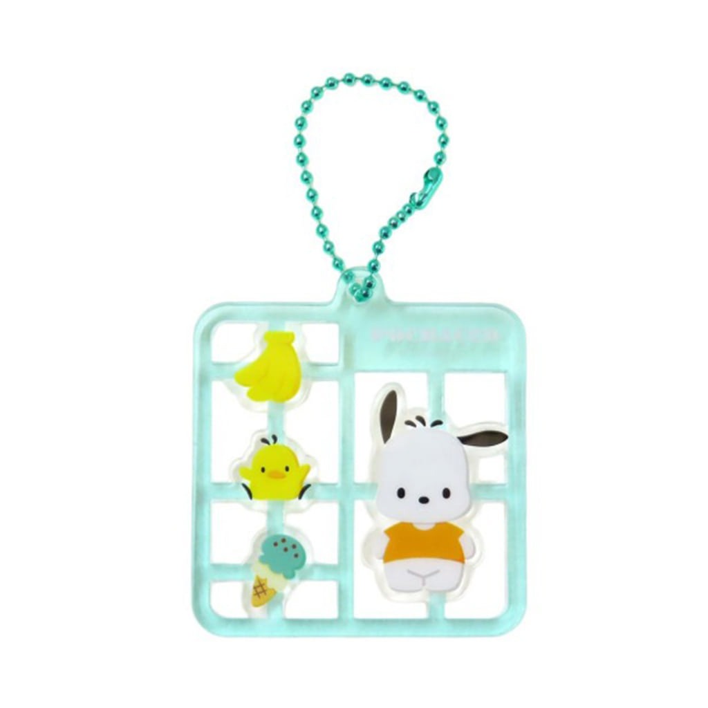 산리오 캐릭터즈 플라스틱 모델 풍 키홀더
