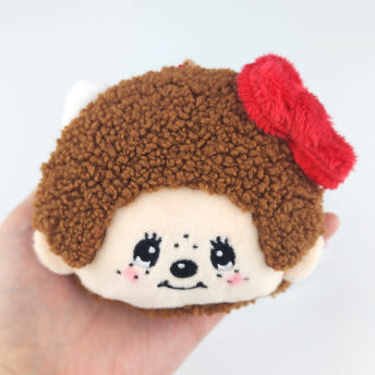 산리오 몬치치 헬로키티 콜라보 페이스 동전지갑 파우치