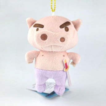 짱구는 못말려 파스텔 마스코트 인형 볼체인 키홀더 키링