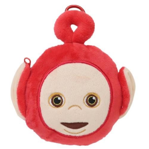 텔레토비 카라비너 부착 페이스 인형 파우치