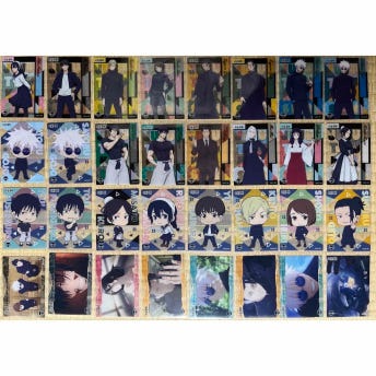 주술회전 클리어카드 3탄 회옥 옥절 선택가능