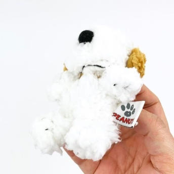 스누피 쁘띠 후와 마스코트 봉제 인형 앤디 키홀더 키링