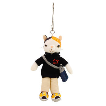ND 잽캣 고양이 인형 마스코트 ZAP CAT 키링 키홀더