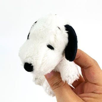 스누피 베이직 미니 쁘띠뽀송 마스코트 카라비너 키링 키홀더