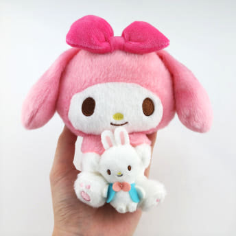 산리오 미니 마스코트 인형 친구와 함께