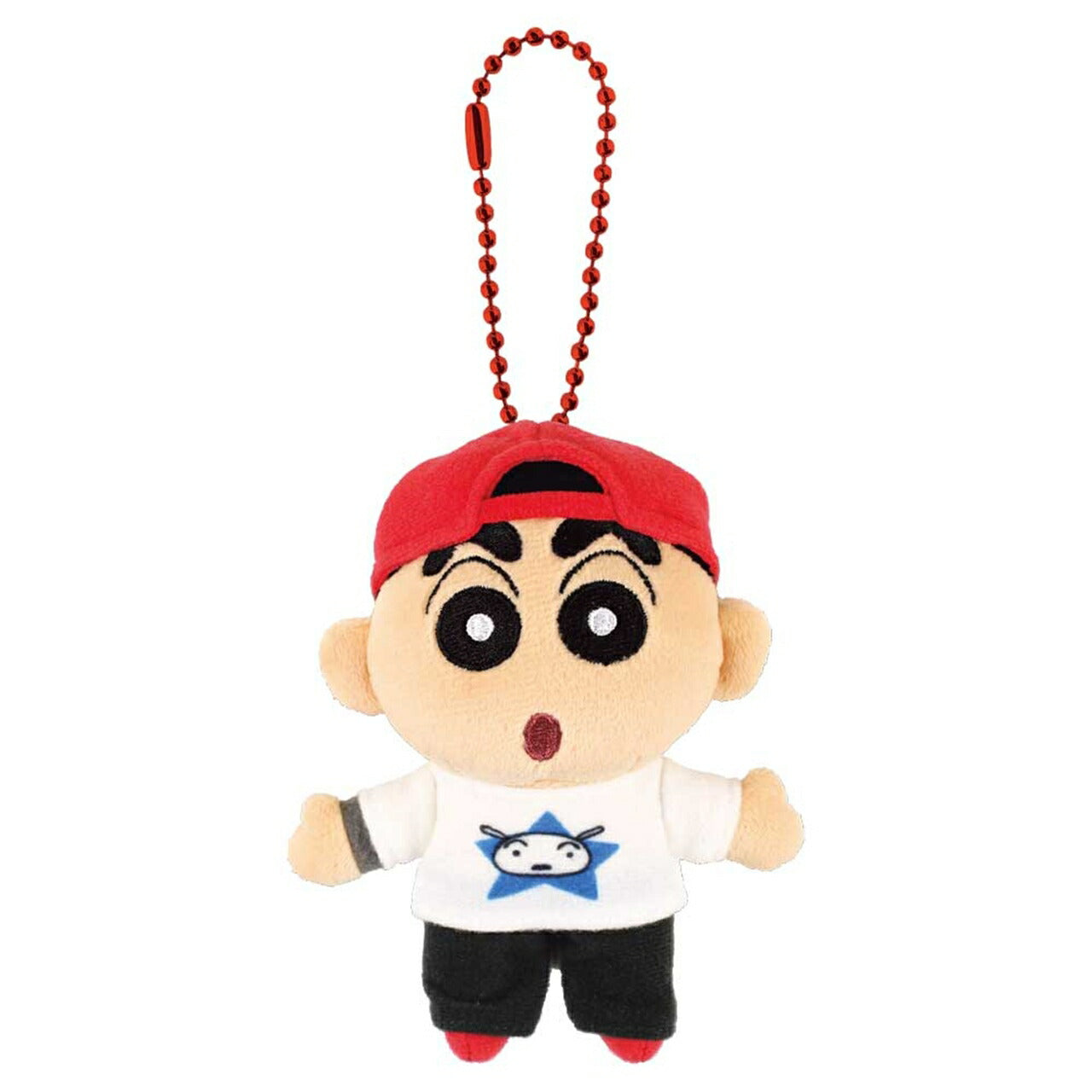 짱구는 못말려 크레용 신짱 부활동 마스코트 인형 키홀더 키링