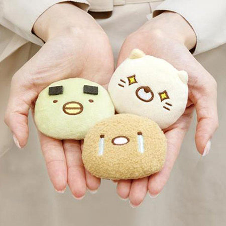 입고완료 스밋코구라시 이모지 인형 배지 (네코·주먹밥) 1-3-3