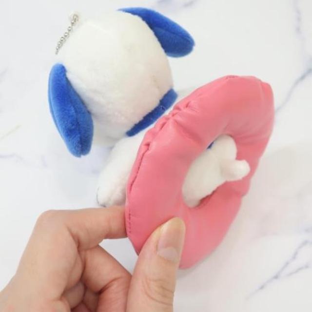 나카지마 코퍼레이션 피넛츠 칠 라이프 스누피 마스코트 인형 키홀더 키링