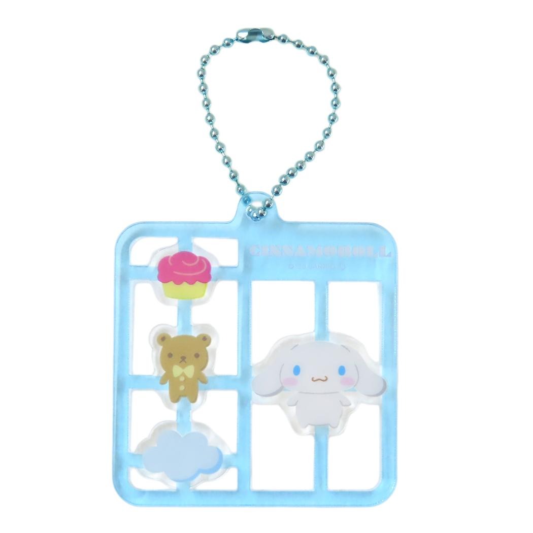 산리오 캐릭터즈 플라스틱 모델 풍 키홀더