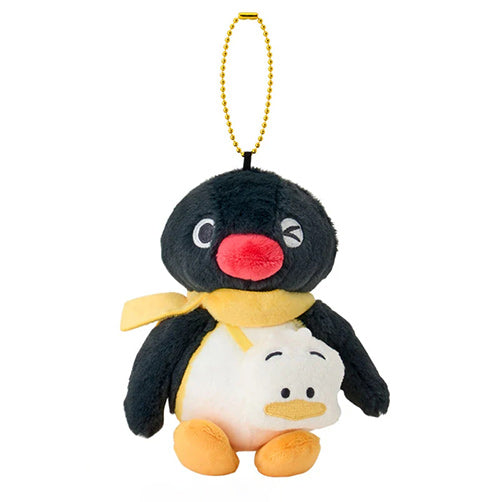 예약 마감  핑구 X 해피단부이 산리오 콜라보 PINGU 마스코트 키링  7월15일까지