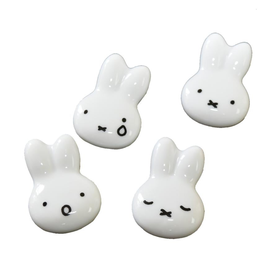 미피 얼굴모양 수저 받침 숟가락 젓가락 커트러지 받침대 미피