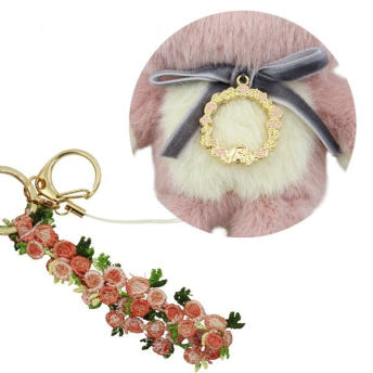 피클스 더 프로그 개구리 베이지 핑크 인형 피클 마스코트 인형 캐릭터 키링 키홀더 장식