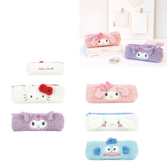 산리오 뽀글뽀글 펜 파우치 캐릭터 필통 귀여운 화장품 파우치