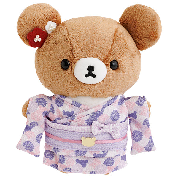 산엑스 공홈전용 기모노 디자인 봉제인형 키링 6종