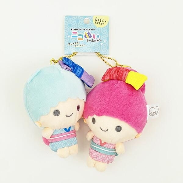 산리오 캐릭터즈 니코누이 마그넷 자석 서로 붙는 키홀더 2개 세트