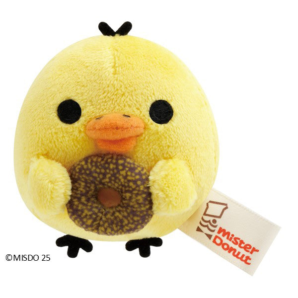 리락쿠마 X 미스터 도넛 손바닥 인형 테노리인형